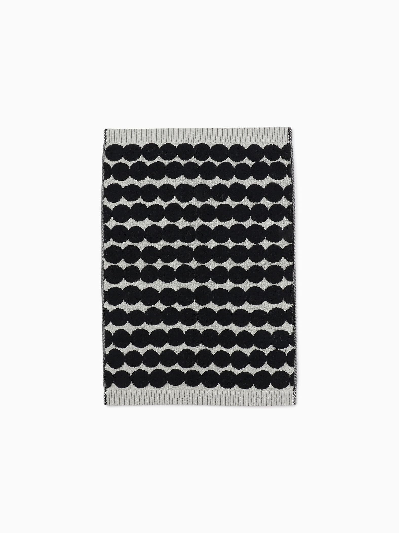 Полотенце для рук Marimekko Rasymatto, женское, 52_1_52219471204, Черный/Белый