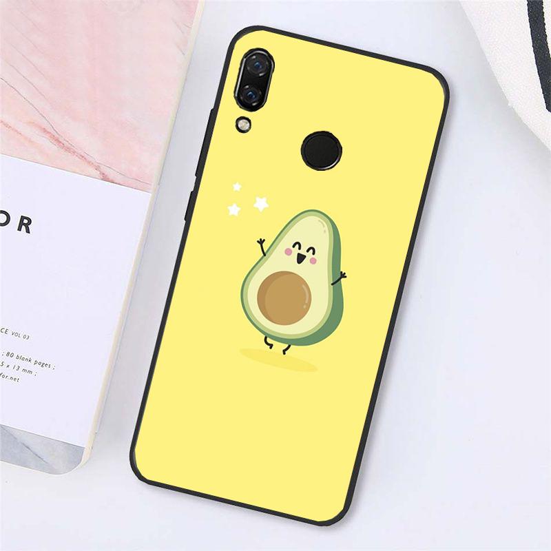 Ovoce avokádo jídlo Pouzdro na telefon Xiaomi Redmi8 4X 6A S2 Go Redmi 5 5Plus Note8 Note5 7 Note8Pro