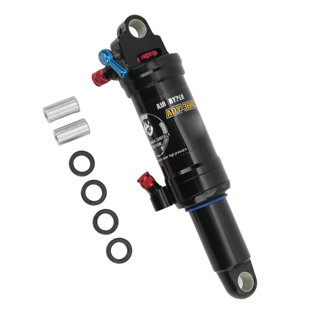 Mountain Bike Rear Shock Absorber Aluminum Alloy Black 190mm MTB Accessories for XC