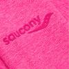 SAUCONY Slim Fit Breathable Running Casual Crew Neck Knit Long Sleeve T-Shirt Women Tops Rose-Pink SC1249004B-PK12