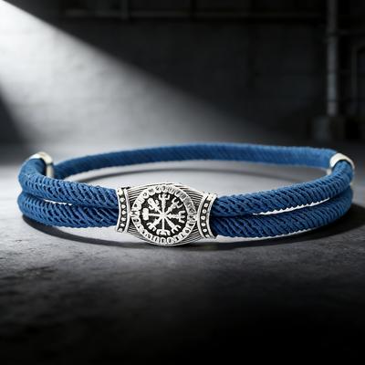 Unique Men Viking Bracelet 4mm String 7 Colors Sports Sweatrope Boyfriend Accessories Healing Braclet Grade A