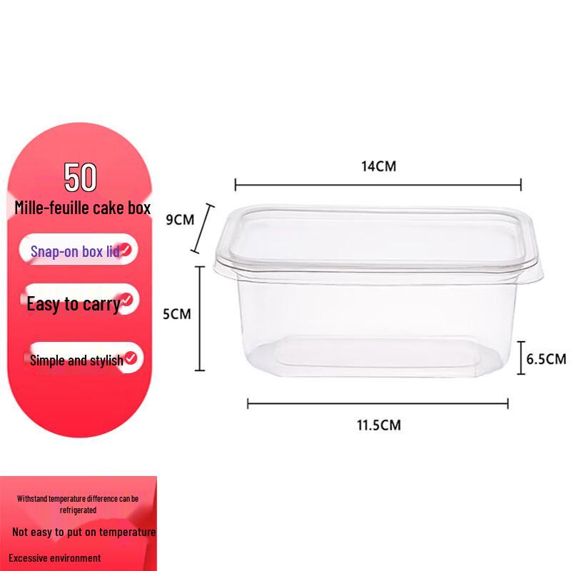 Einweg-Lebensmittelverpackungsboxen mit Deckel