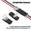 30PCS Universal Auto Quick Wire Connector 2 Pin Type Electric Cable Plug Waterproof Solderless Multifunction Connector Car Accessories