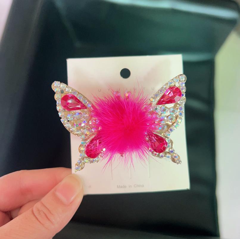 Korean Ancient Style Flapping Butterfly Tassel Hair Clip & Hairpin