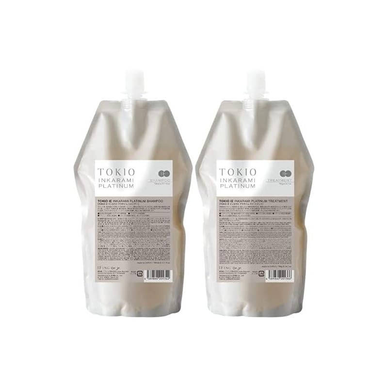 TOKIO Tokio Inkarami Platinum Shampoo 700ml  Treatment 700g Set