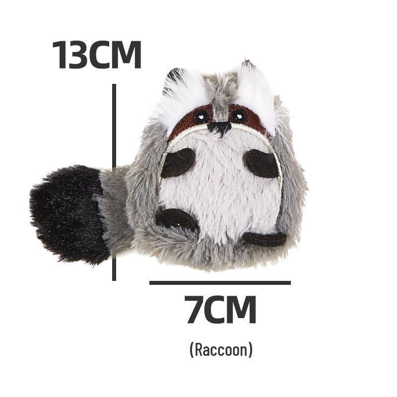 FOFOS Lucky Fox Crinkle Cat Teaser Stick - Self-Entertainment Toy for Cats