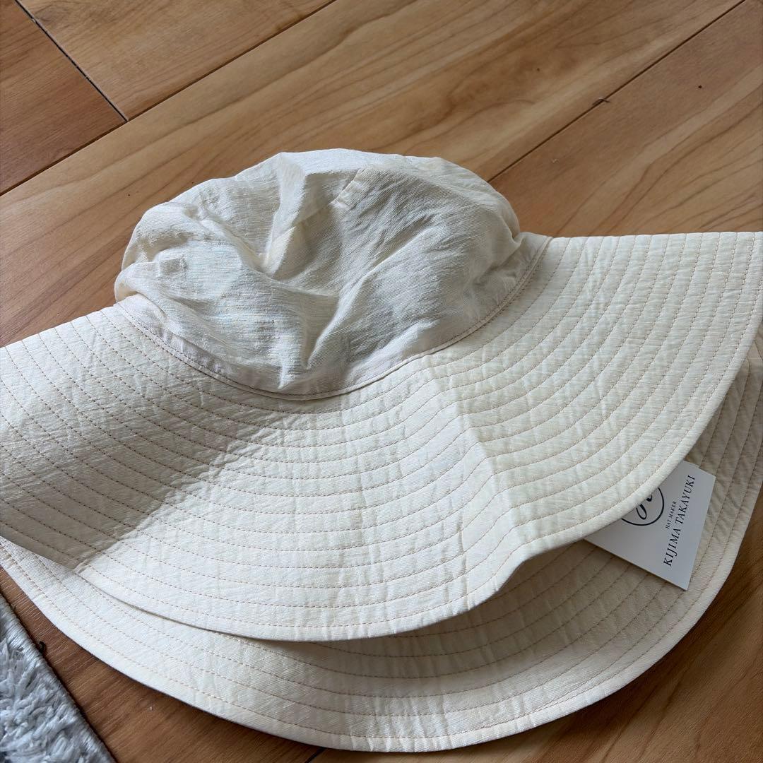 Used KIJIMA TAKAYUKI Bucket Hat Ivory