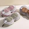 Adjust Sleep Mask With Builts In Neck Pillow Travel Accessory Provide Head Cushioning