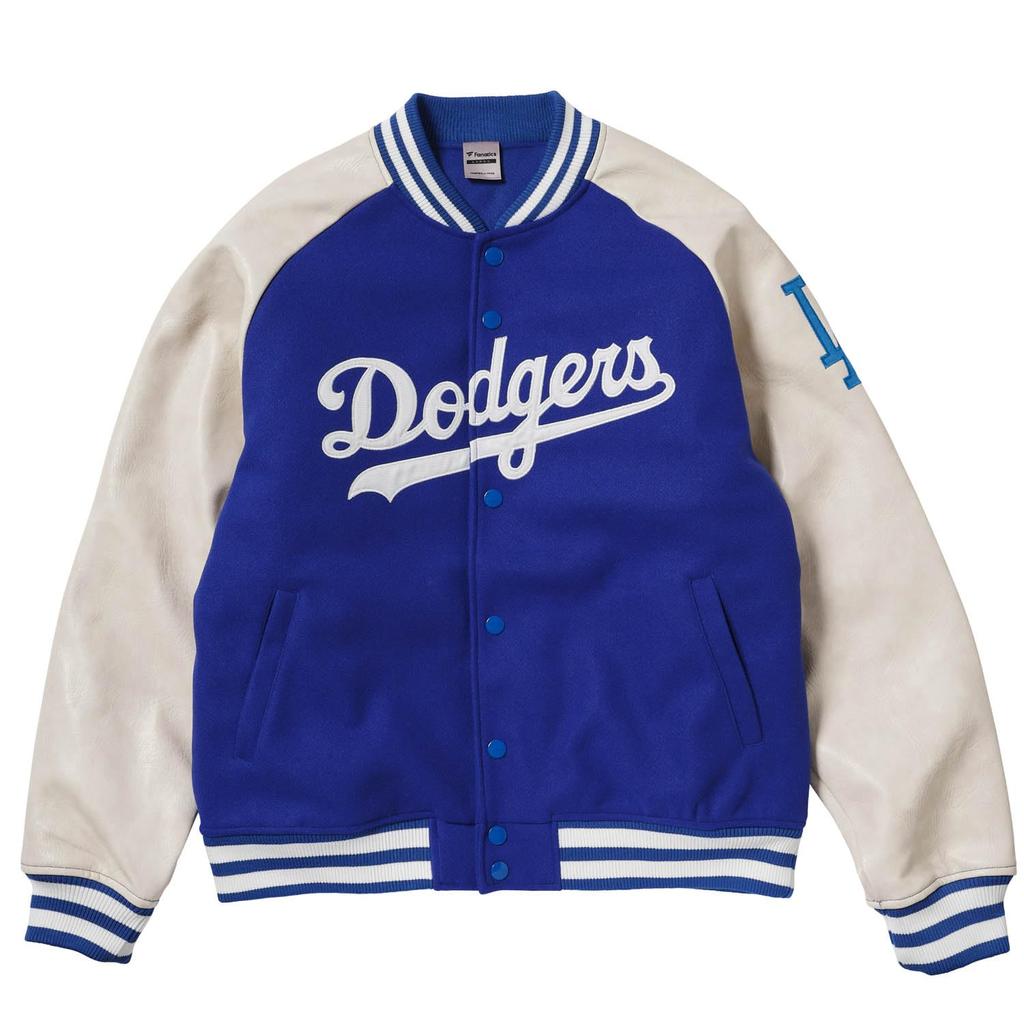 Fanatics PU MELTON JACKET BLUE MLB_STANDARDLOGO (BLUE)