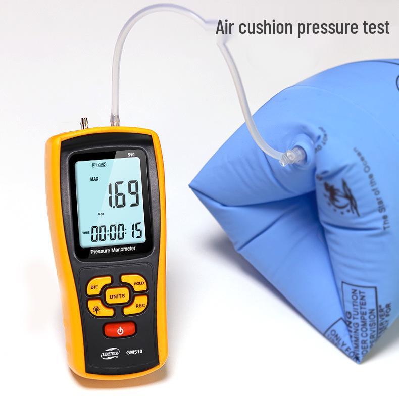 BENETECH Digital Differential Pressure and Vacuum Gauge for Gas and Wind