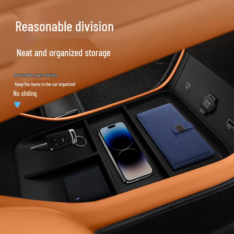 Compatible with Geely Galaxy V900: Car Console Storage Box Decorative Accessories & Armrest Storage.