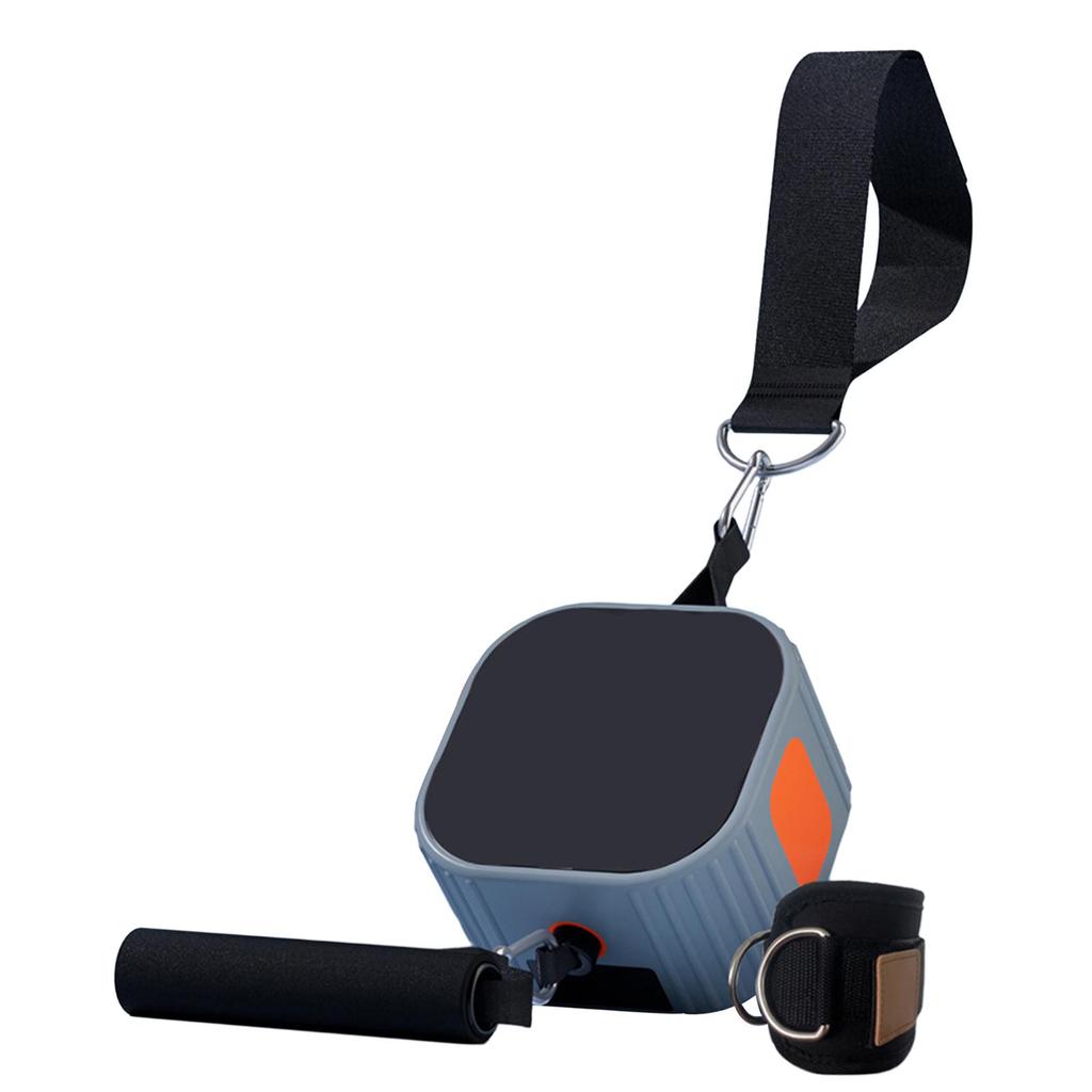 Resistance Machine 11-55lbs Adjustable Cable Machine for Arms Legs Chest Strength Training Equipment for Home Gym Men Women