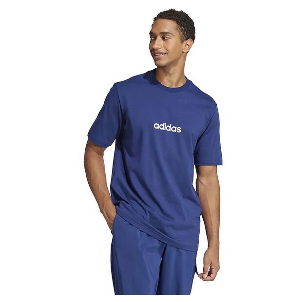 adidas Футболка с коротким рукавом Essentials Linear Single Jersey