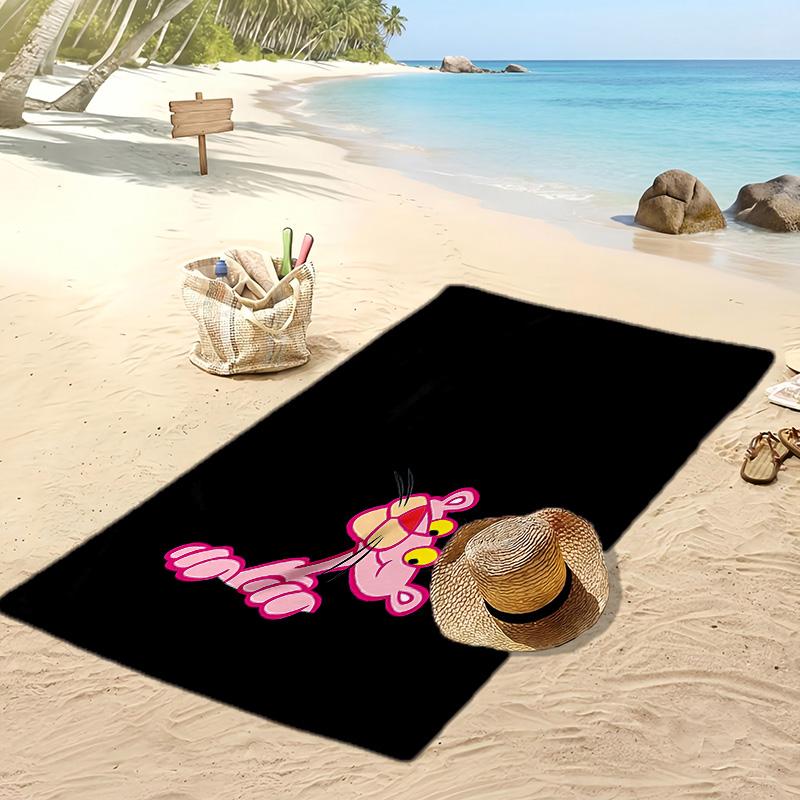 Palmeiras Printed Beach Towel Quick Dry Soft TowelPortable Large Rectangular Beach Blanket for Travel Swimming Pool