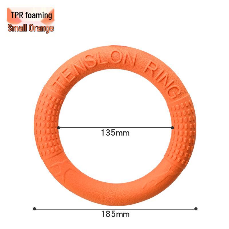 Meianju Bite-Resistant Floating TPR Frisbee Dog Training Toy
