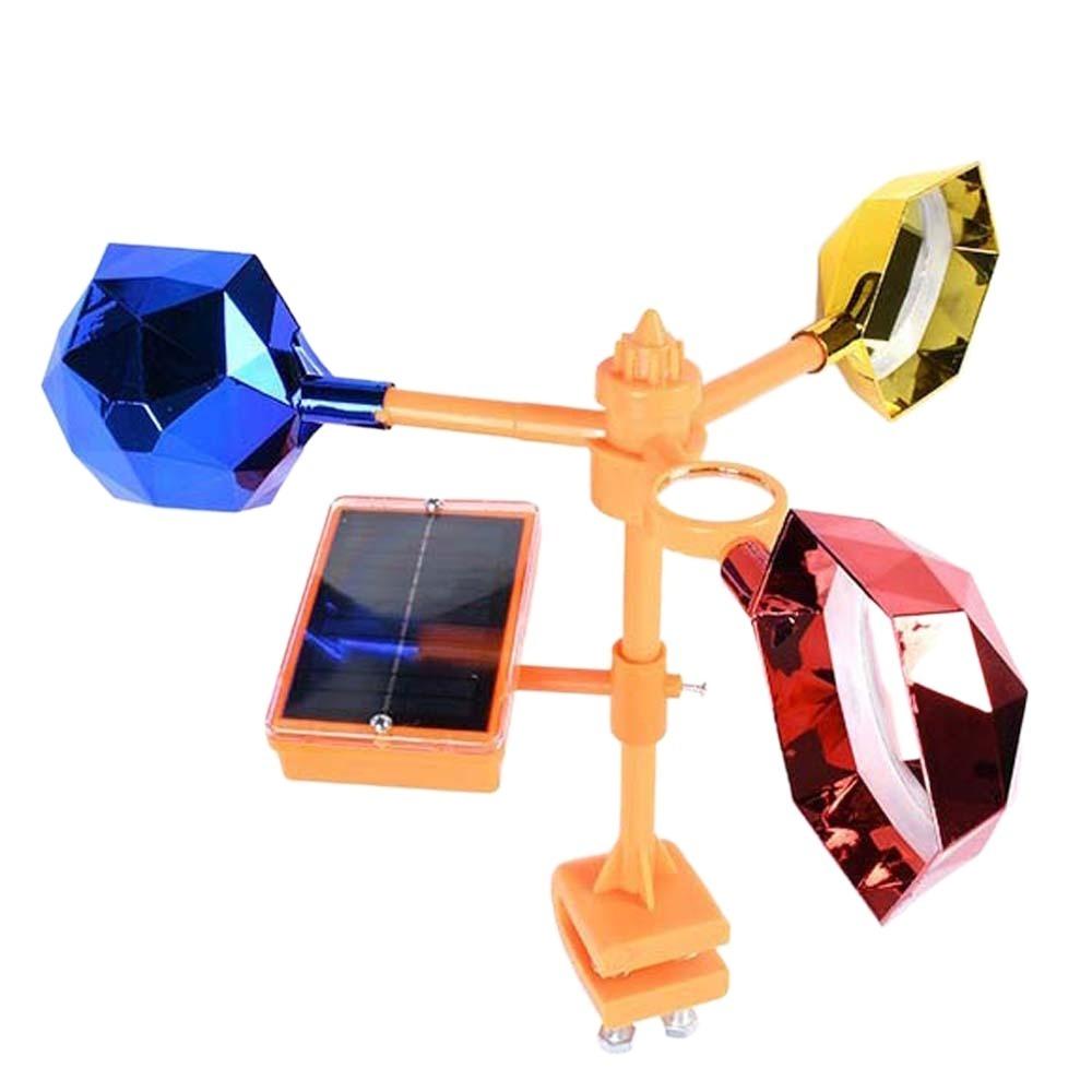 

Reflective Flash Insect Repellent Device 360 Degree Rotating Bird Deterrent Device Pond Area оранжевый