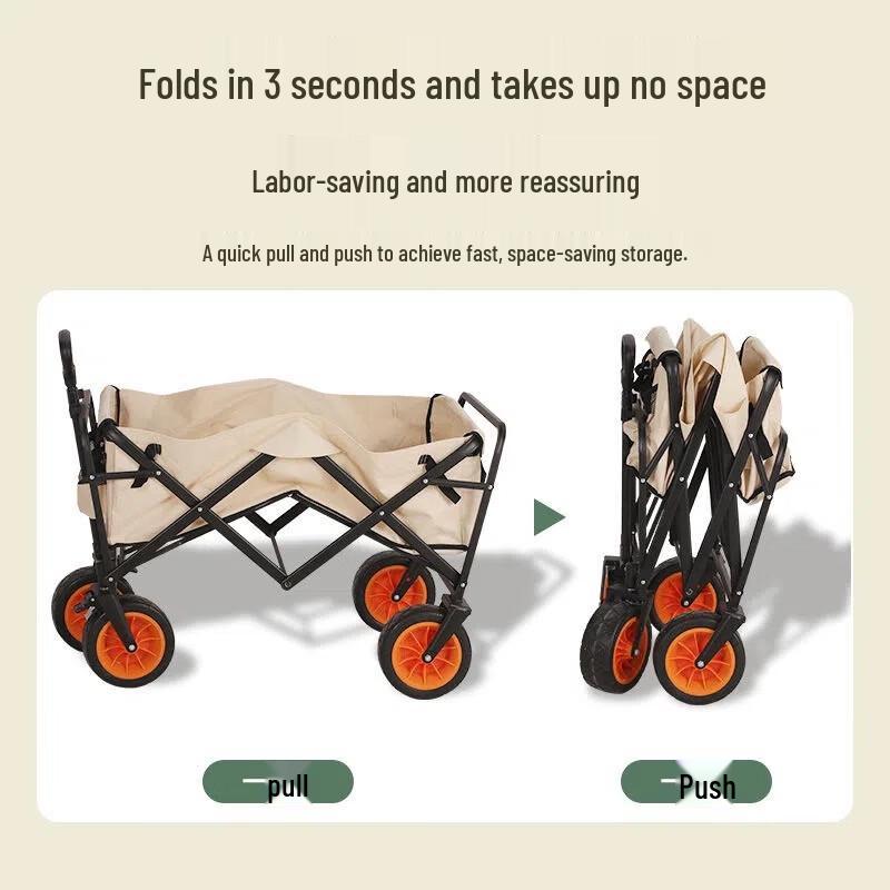 Nu Feng Folding Camping Wagon with Beach Wheels