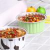 MDNG Thickened Round Tin Foil Baking Cups with Lids