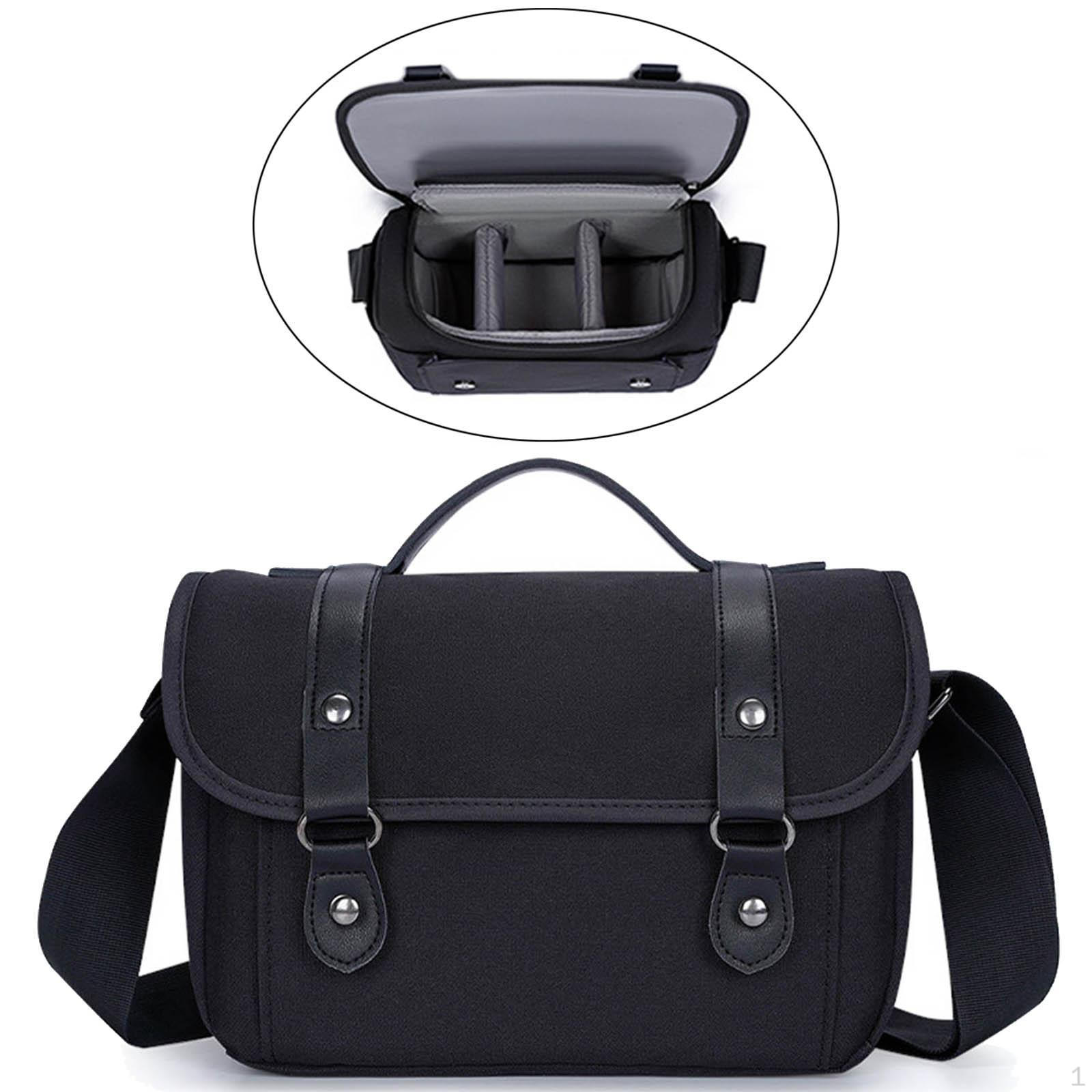 

Сумка для фотокамеры Аксессуары Органайзер Защита Многофункциональный Легкий Чехол Дорожный чёрный