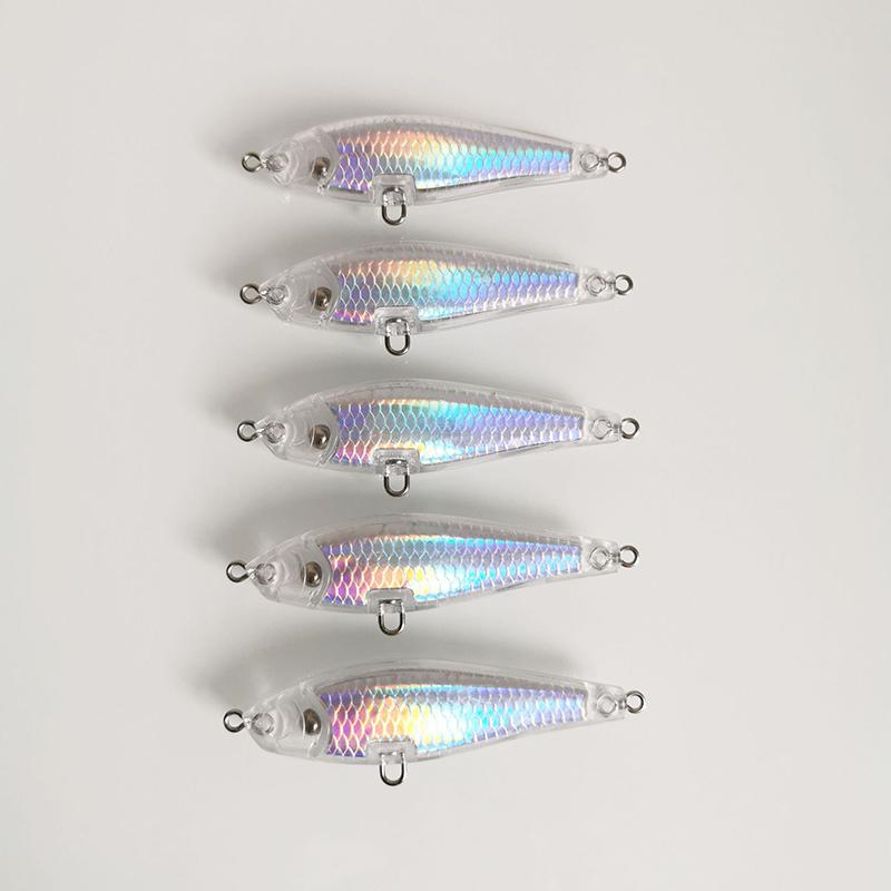 

Road Runner Bait 3D Inner Laser Slow Sinking 7G Pencil Bait Blank Body For Easy Diy