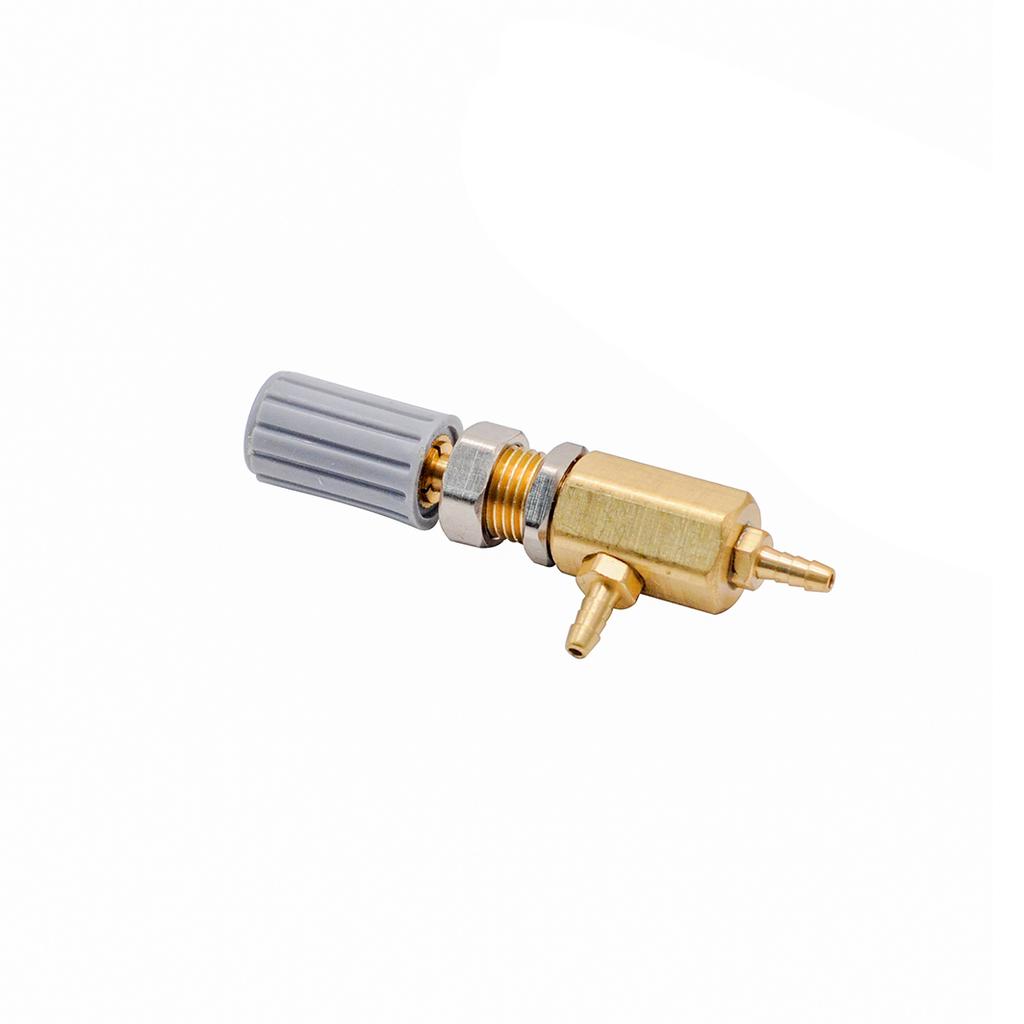 1 peça Válvula Reguladora de Turbina Dental 3mm 5mm Dupla Porta Controle de Pressão Para Unidade de Cadeira Substituição Ferramentas de Dentista