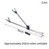 Heavy Duty V Shape Head Adjustable Stainless Steel Fishing Rod Bracket for Secure Angling