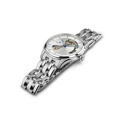 Hamilton Jazzmaster Open Heart Automatic Watch H32675150 Unisex [Official Import] with Official Warranty