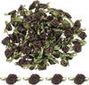 30 Pcs Coffee Ribbon Roses  Mini Roses for Crafts Little Satin Bows Roses Artificial Flowers.
