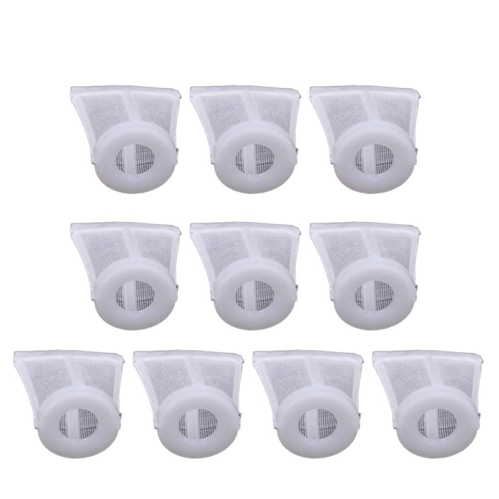 

Brand New Filter Tankfilter Paint Filter Suction Feed White 10 PCS/Set 120 Mesh 8/10/12mm Convenience Easy To Clean