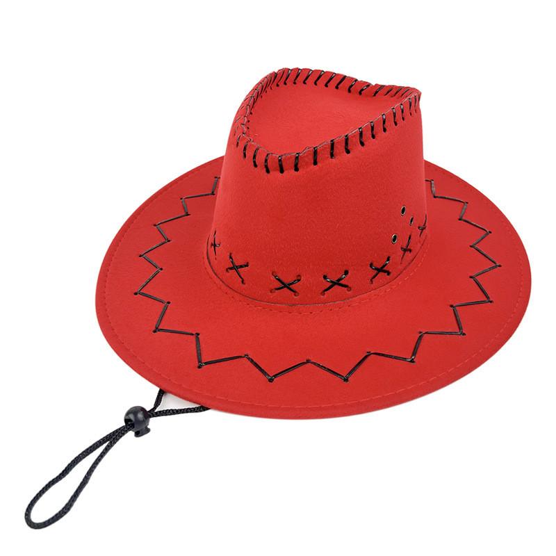 Vintage Style Western Cowboy Hat For Men With Breathable Sunshade For Summer Activities