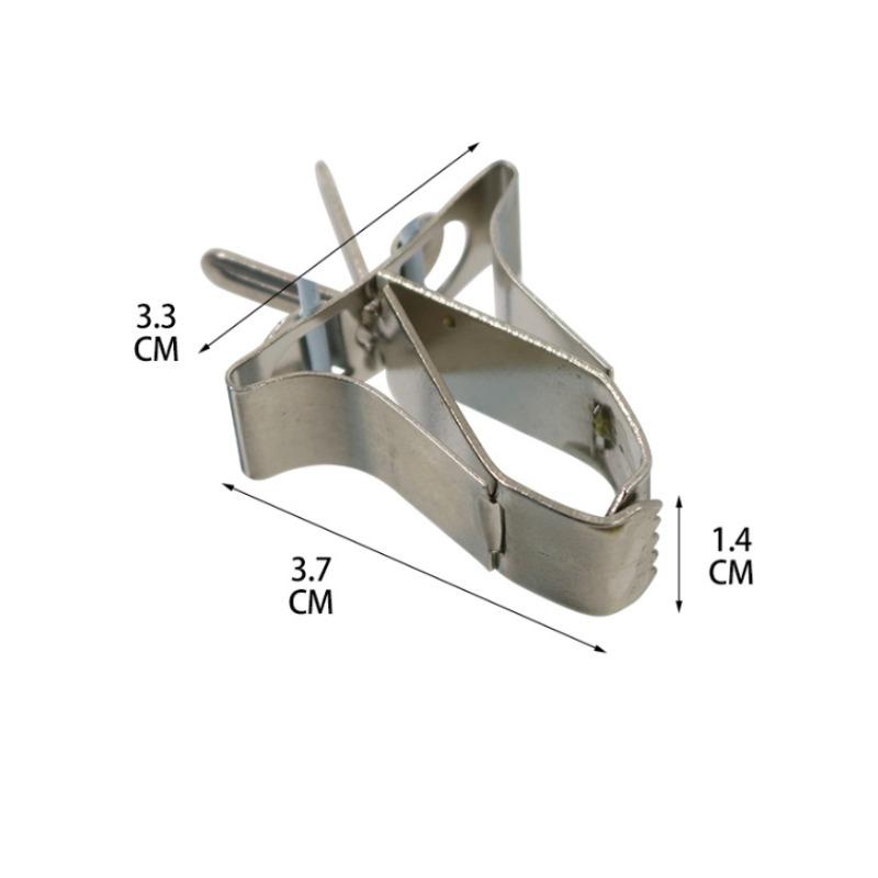 2 Pezzi Porta Cibo per Uccelli Pappagallo Pet Pinza per Frutta Verdura Dispositivo Alimentatore Pinza a Morsetto Durevole Accessorio per Gabbia per Uccelli Domestici.