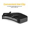 1-4PCS 11 LED Hat Clip Headlamp Outdoor Lighting Flashlight Baseball CapLight Waterproof Hat Light for Fishing Camping Hand Work
