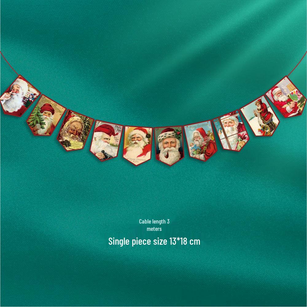 2025 Christmas Banners: Festive Hanging Decorations for Kindergartens and Malls