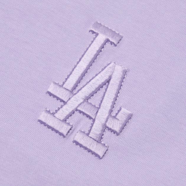 New MLB Short Sleeved Dresses Women's Purple 3FOP00423-07LDL