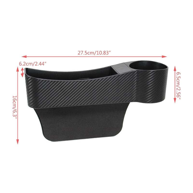 Car Storage Tools Black Auto Car Seat Gap Catcher Filler Storage Box Pocket