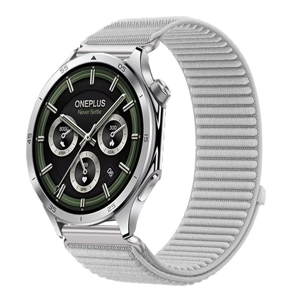 Cinturino in Nylon Ondulato da 18 mm 20 mm 22 mm per Oneplus Watch 3 43 mm 46 mm/Lite/2/2R Braccialetto Sportivo per OPPO Watch S/X2/Huawei GT6 5 4 41 mm