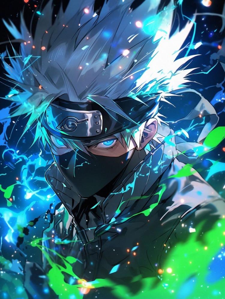 Hatake Kakashi 5D DIY Diamond Painting Naruto Embroidery Anime Cross Stitch Mosaic Rhinestones Hobby Home Decor Children's Gifts