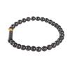 Phiten RAKUWA Bracelet EXTREME Crystal Touch Black/Gold, 18cm Inner Circumference [Made with Phiten's Advanced Metax Technology]