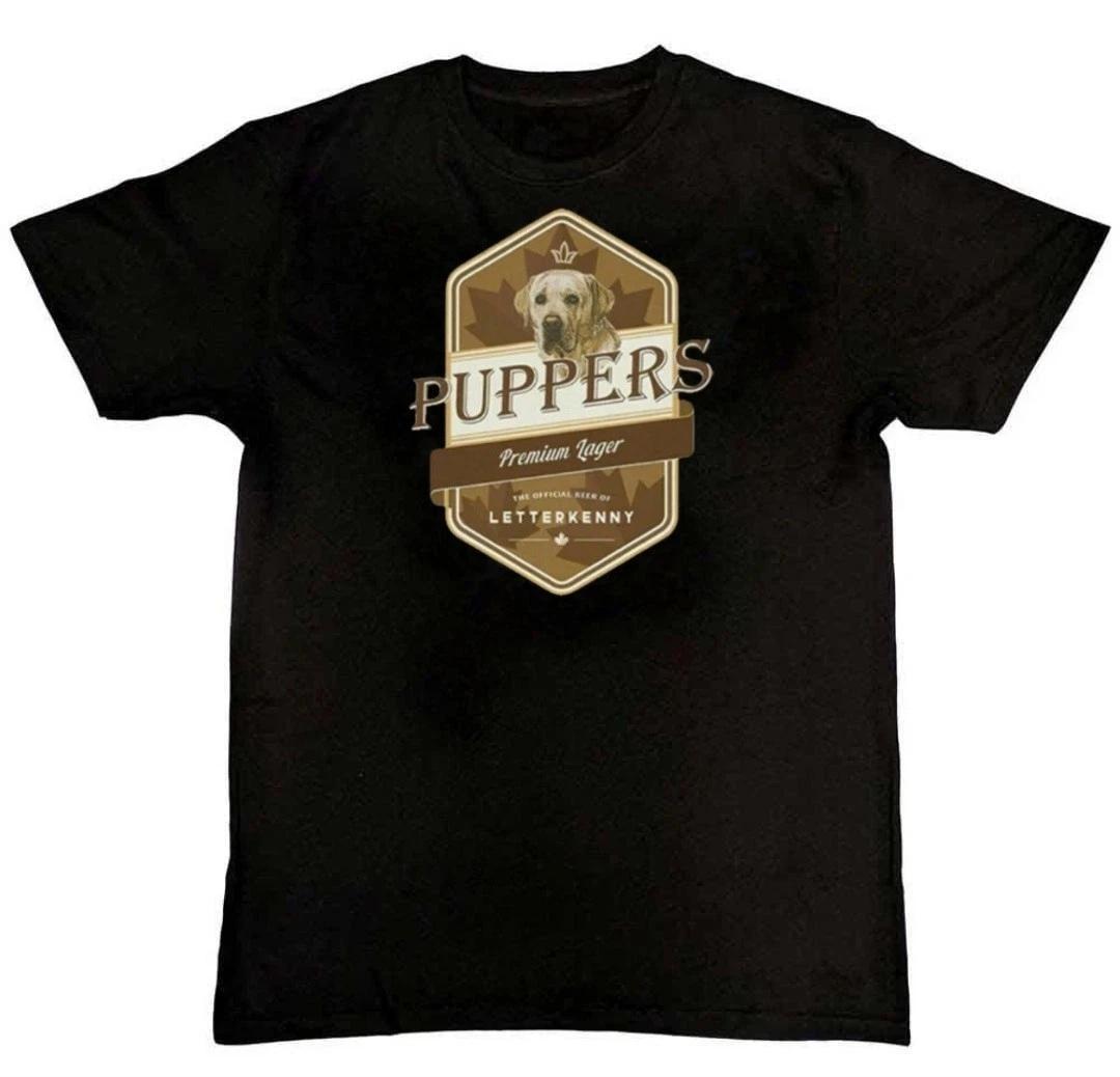Letterkenny Puppers Premium Graphic Print Unisex Mens T-Shirt S M L XL 2 3 4 XL XL