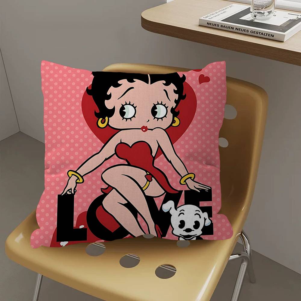 Anime B-bettyS sexy Boop Lucky Dragon pillow cover sofa cushion cover home room decoration children gift