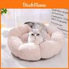 Cucce per Animali Rotonda Floreale Peluche Calore Impermeabile Per Cani e Gatti Piccoli