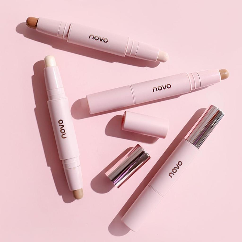 KIADZIE Highlight Shading Stick - Natural Skin Tone - Healthy Contouring - Double-Ended Highlight Stick - Long-lasting, Slimming Effect