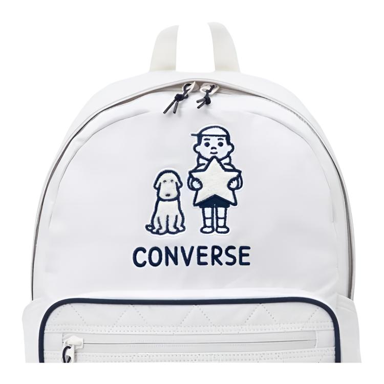 Converse Noritake Collaboration Polyester Backpack Unisex White UA5826-W70