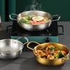 Food Grade Stainless Steel Pot With Dual Handles For Home Commercial Use  Pot Seafood Ramen Dry Pot