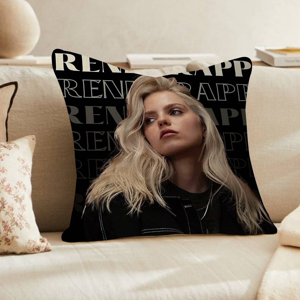 Pop Singer Actor Renee Rapp Cushion Cover X Polyester Sofa Cushions Decorative Throw Pillows Home Decoration Pillowcover