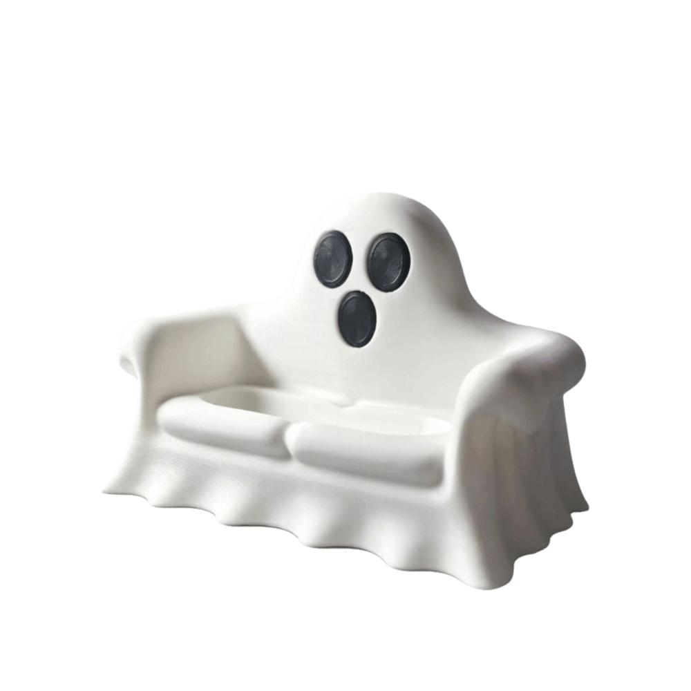 Realistic 3D Printing Pumpkin Decorations Spooky Design Ghost Pumpkin Storage Tray  Gift