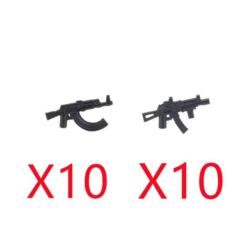 MOC Military Building Blocks Accessories Weapons Guns Special Forces Soldiers AKM Rocket Launchers Night Vision Toys Gifts X036