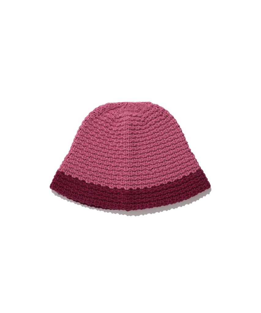 NICEGHOSTCLUB Knit Bucket Hat_Pink(Ng2Dfuab26A)