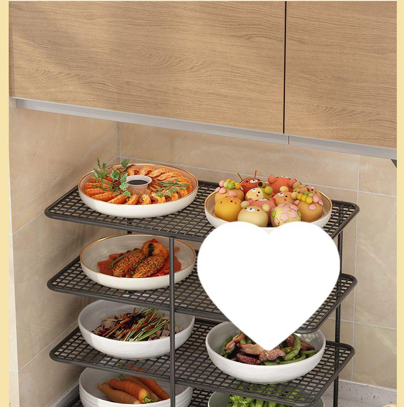 Multifunctional Kitchen Storage Rack: Multi-Layer Bowl, Dish, and Plate Organizer