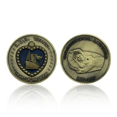 1 ks 1881 Wanderer Pamětní mince zahraničního obchodu Průměr mince 38MM